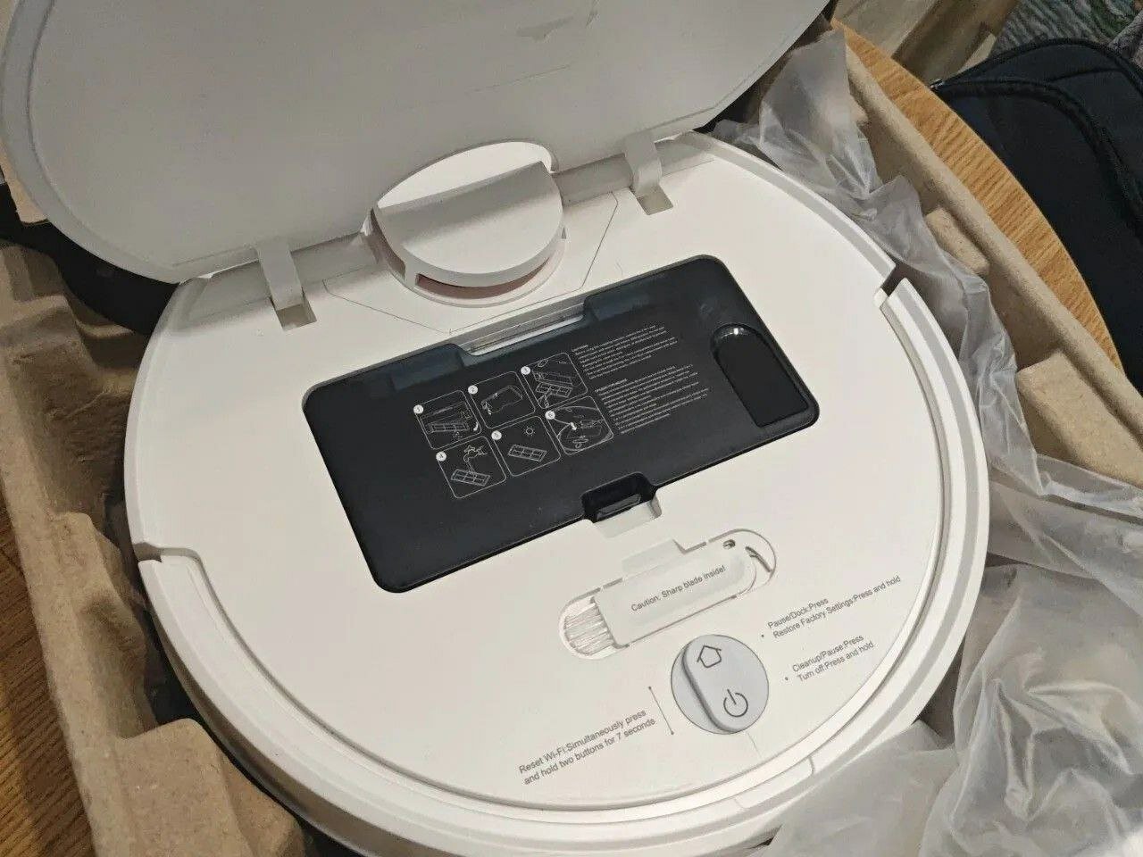 Робот-пылесос Xiaomi Mi Robot Vacuum S10 (ростест/ЕАС), белый — фото 1