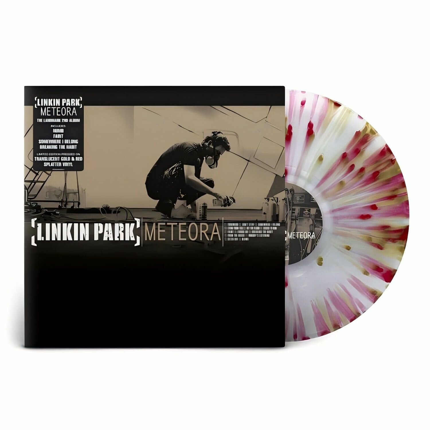 LINKIN PARK - METEORA (LP translucent gold and red splatter) виниловая пластинка