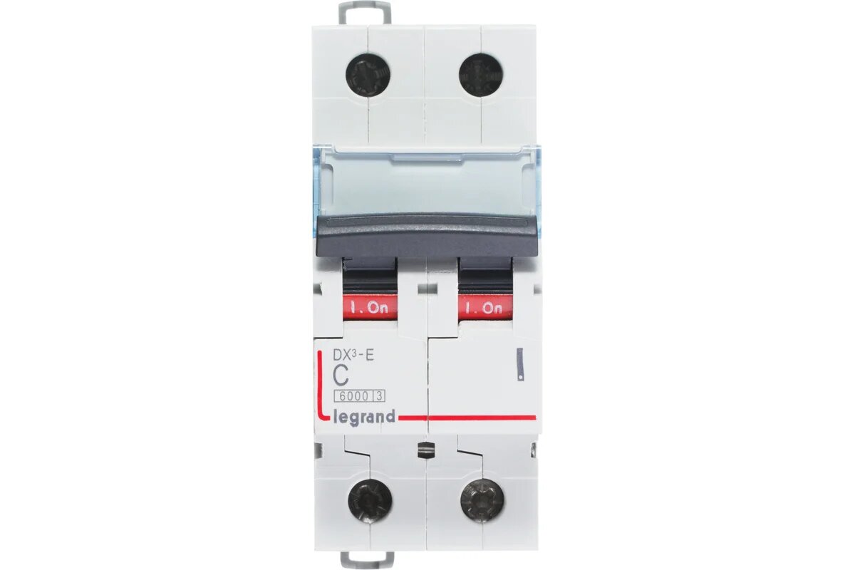 Автоматический выключатель Legrand DX3-E C25 2П 6000/6kA 407279