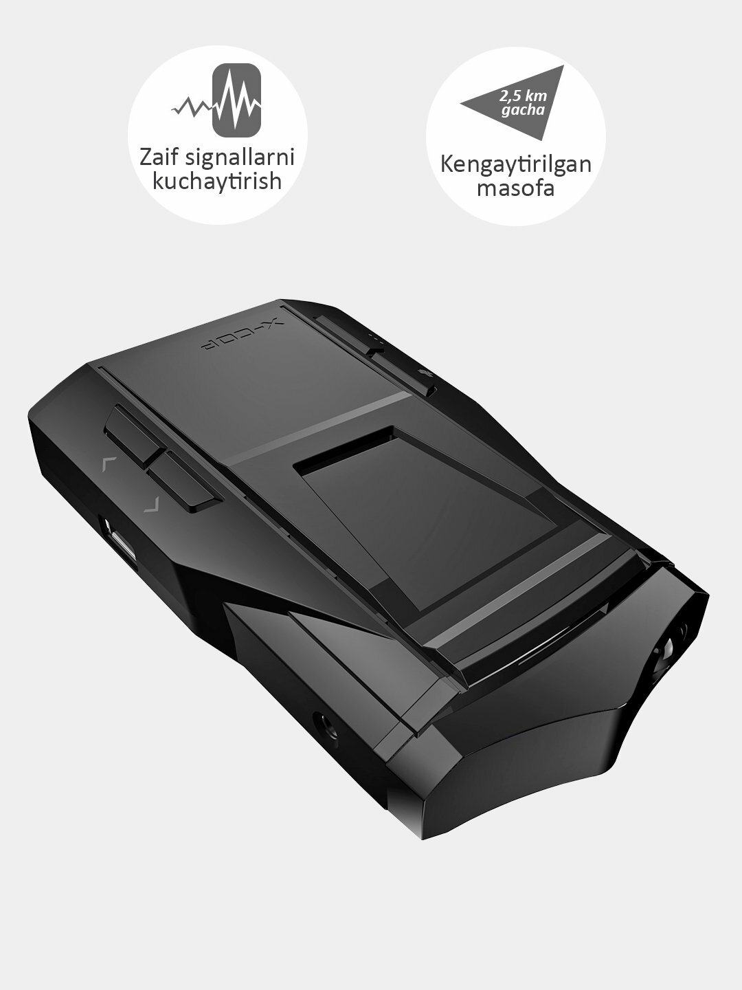Радар-детектор Neoline X-COP 7700s Black, версия для Узбекистана — фото 1