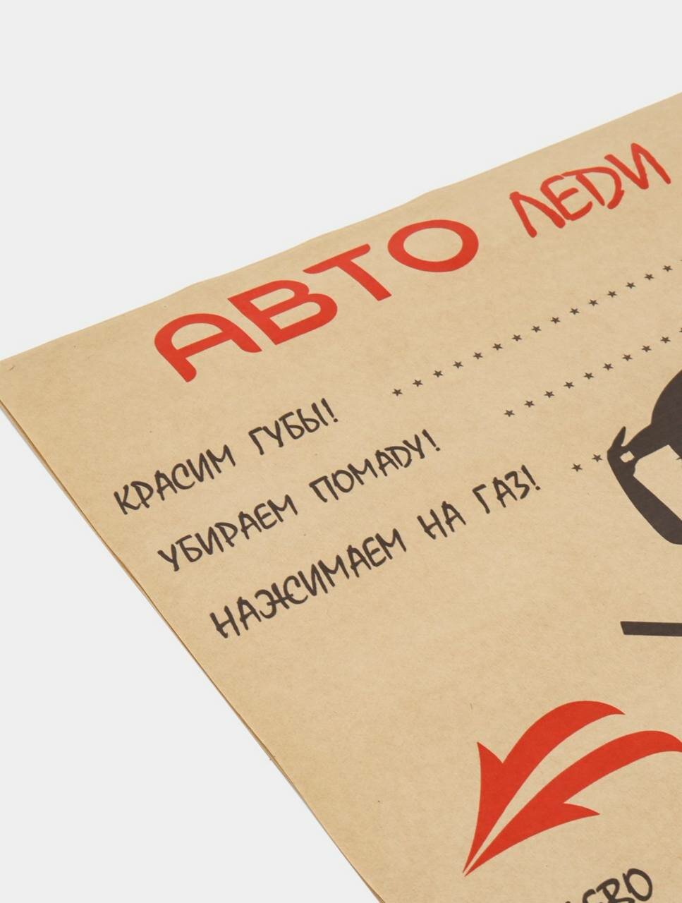 Автополики бумажные, для леди, плотность 70 г/м2, 42x44см, 50 шт./уп. — фото 1