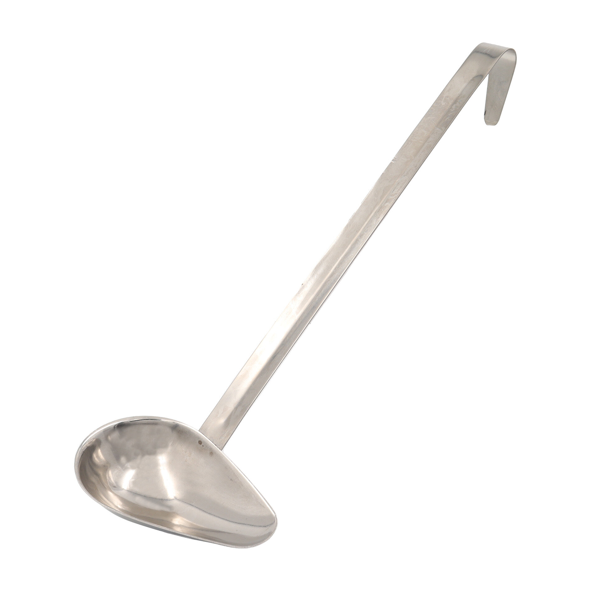 Ложка поварская соусная, 70 мл, L-33 см, нержавеющая сталь, Luxstahl.