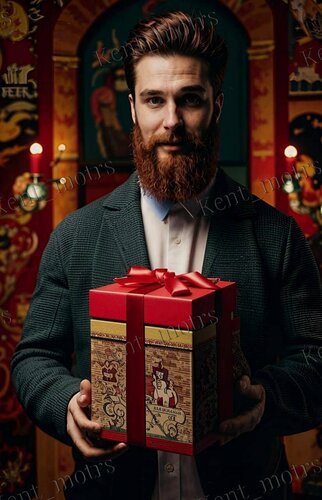 Изображение товара Большой подарочный сюрприз-бокс коробка от Kent_motrs, с крутым товаром внутри.