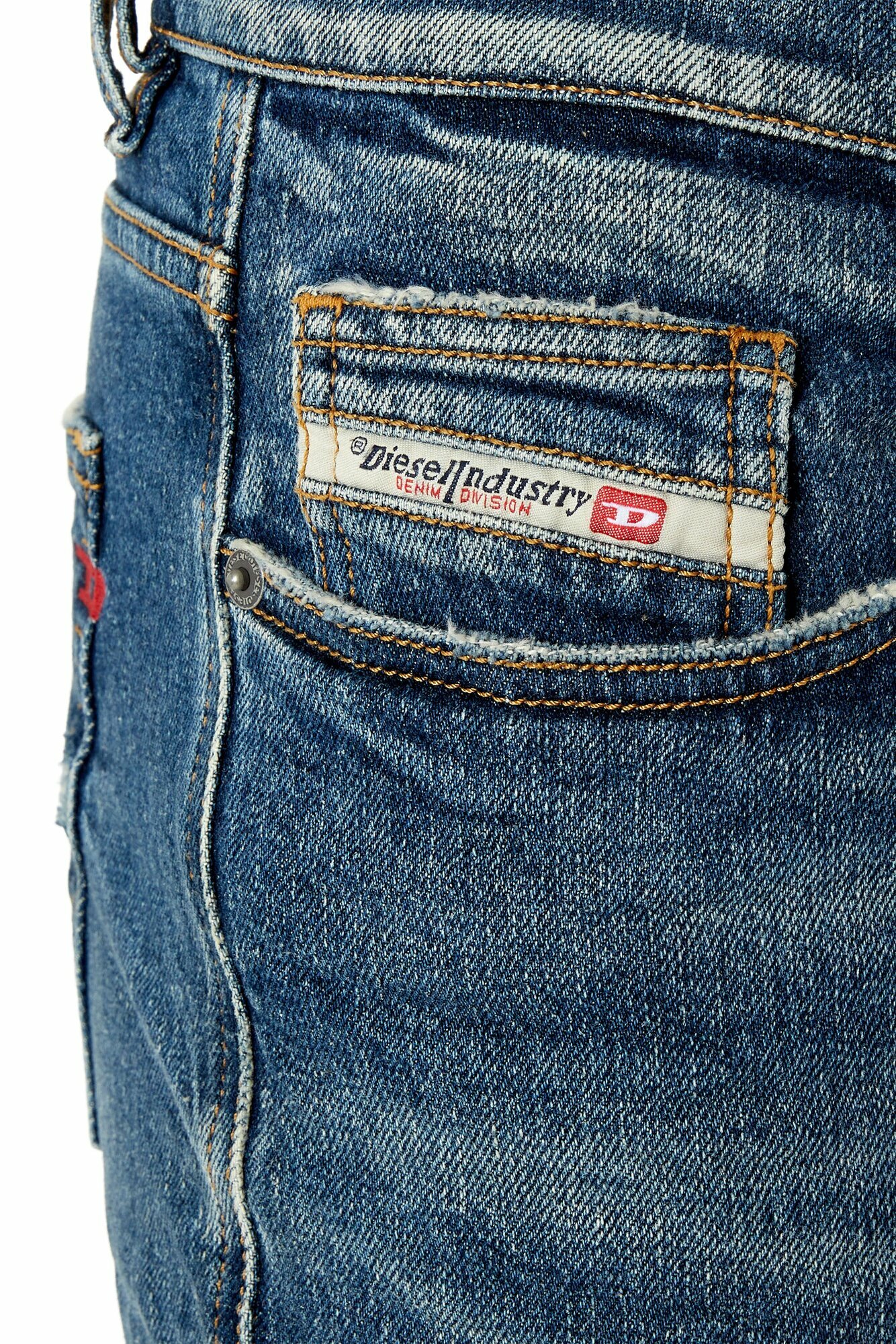 Джинсы DIESEL D-Viker, размер 32, синий — фото 1