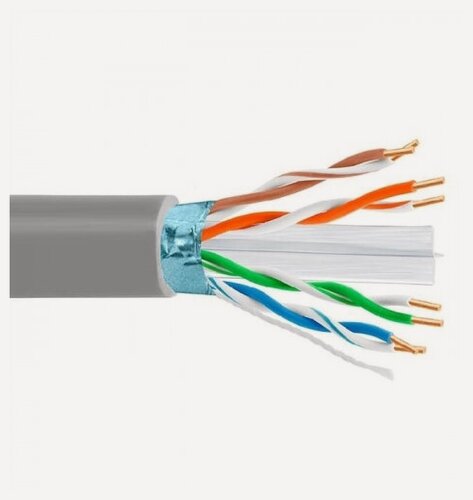 Изображение товара Кабель 5BITES FS6575-100A F/UTP / SOLID / 6CAT / 23AWG / CCA / PVC / 100M