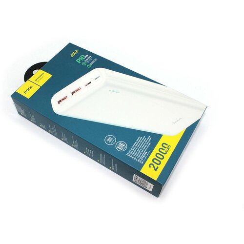 Внешний аккумулятор Powerbank Hoco J80A Premium 225Вт 5В 30A 20000мАч белый 242000₽