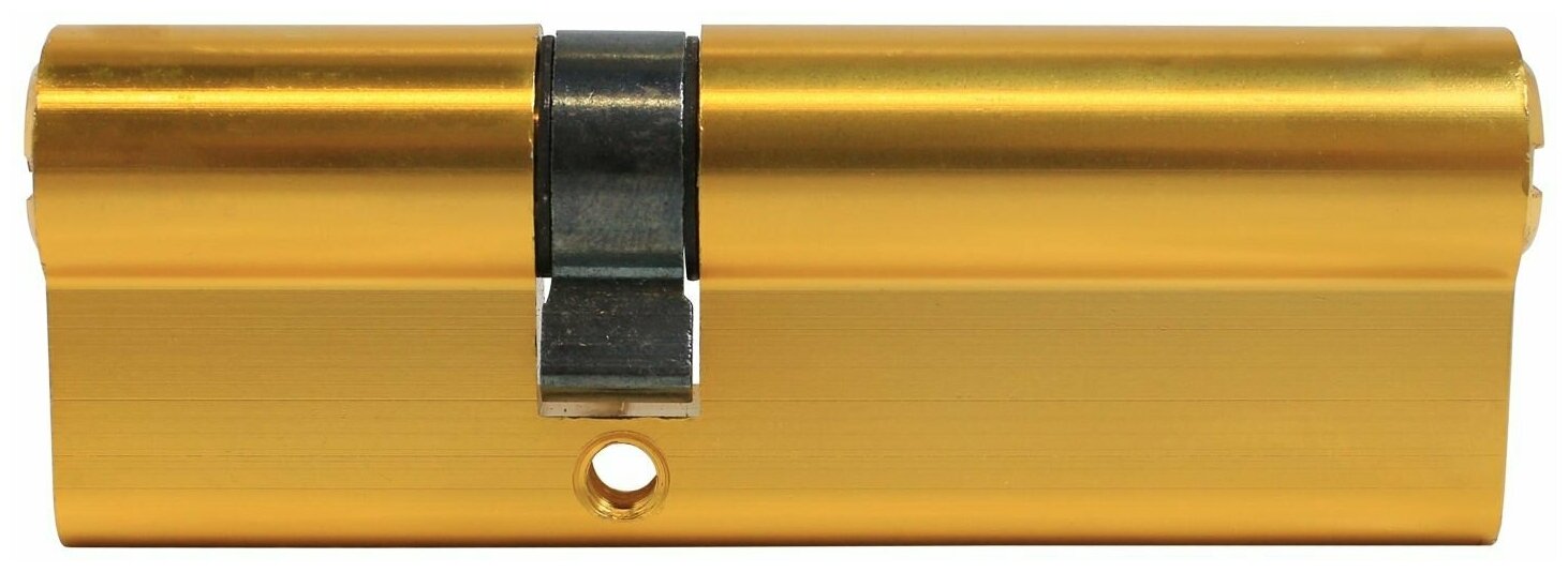 Цилиндровый механизм (личинка замка) 90 мм (30х10х50) Стандарт F-01 90 GP , 5 ключей, цвет золотой - фотография № 7