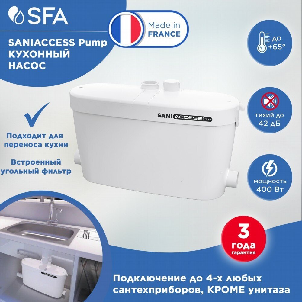 Канализационная станция SFA SANIACCESS Pump