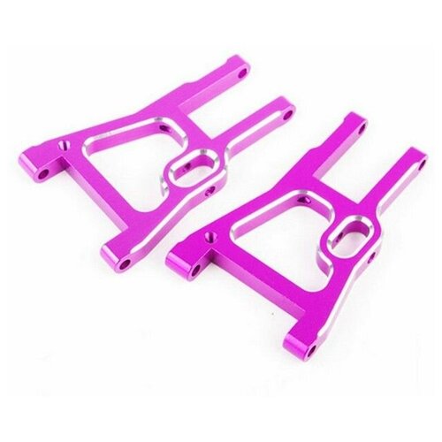 Рычаги передние нижние, алюминий, HSP, 1/10, 2шт. - HSP-102019 2 pcs aluminum alloy metal front lower suspension arm 02148 1 10 for hsp 122019 upgrade parts for flying fish 94122