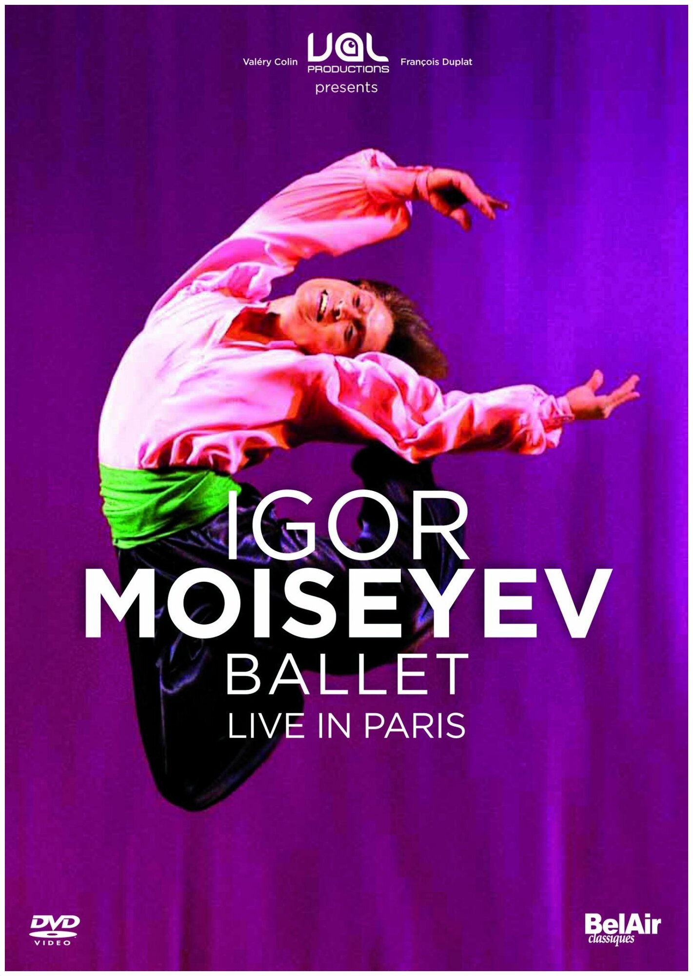 Igor Moiseyev Ballet Live in Paris Игорь Моисеев (DVD) Music