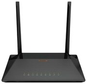 Беспроводной маршрутизатор VDSL D-Link DSL-224/R1A 802.11bgn 300Mbps 2.4 ГГц 4xLAN черный