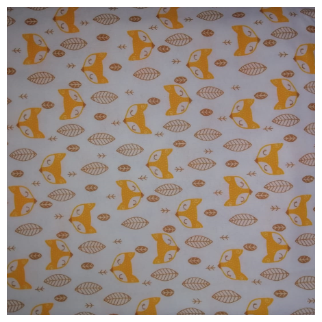 Пеленка трикотажная футер с начесом 100х120 см, цвет: былый принт лисичка, пеленки для новорожденных