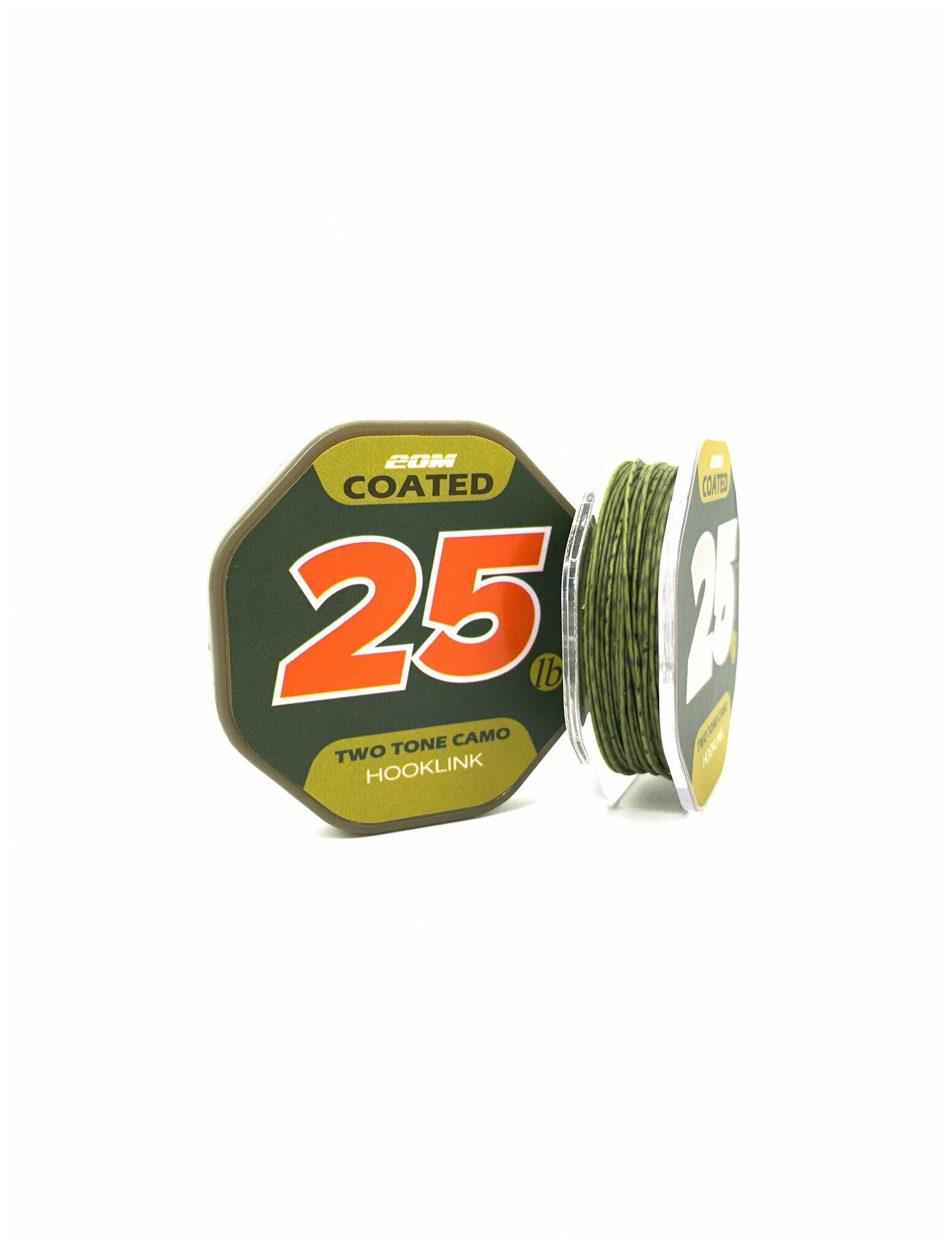 Поводковый материал в оболочке UKCARP Coated 20м 25lb (2color)