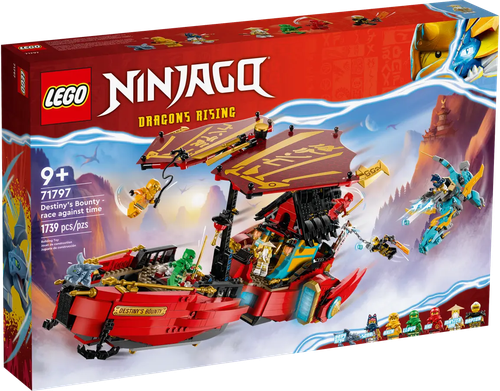 Конструктор LEGO Ninjago 71797 Destiny’s Bounty - race against time, 1739 дет.