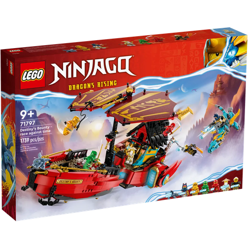 Конструктор LEGO Ninjago 71797 Destiny’s Bounty - race against time, 1739 дет.