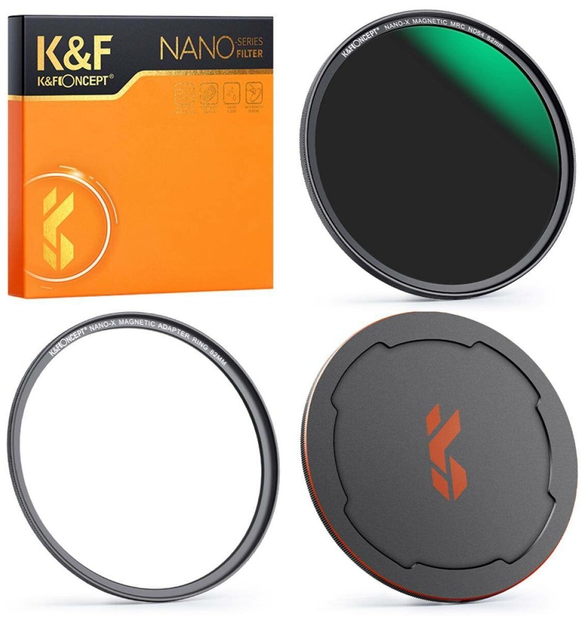 Фильтр магнитный K&F NANO X ND64 49 мм