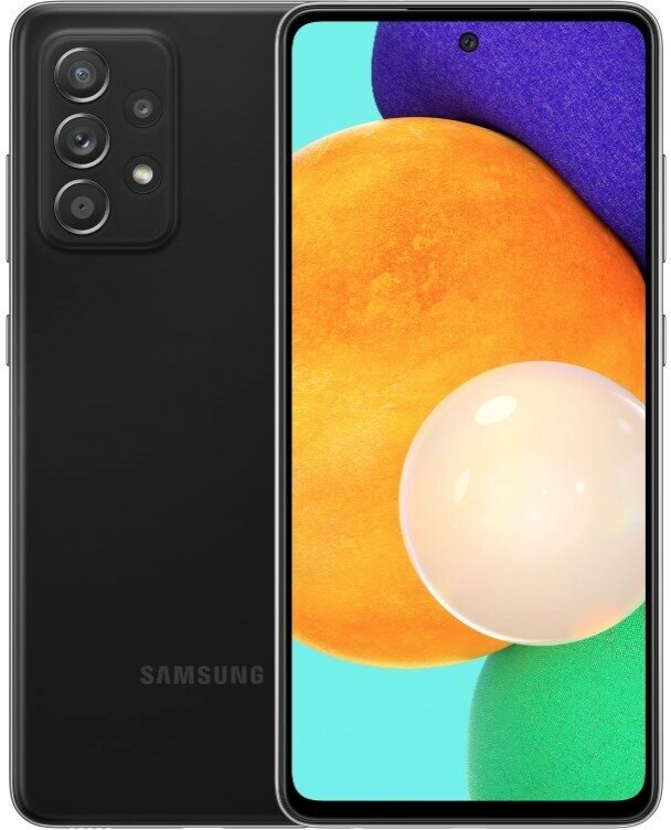 Смартфон Samsung Galaxy A52 6/128GB Чёрный (RU)