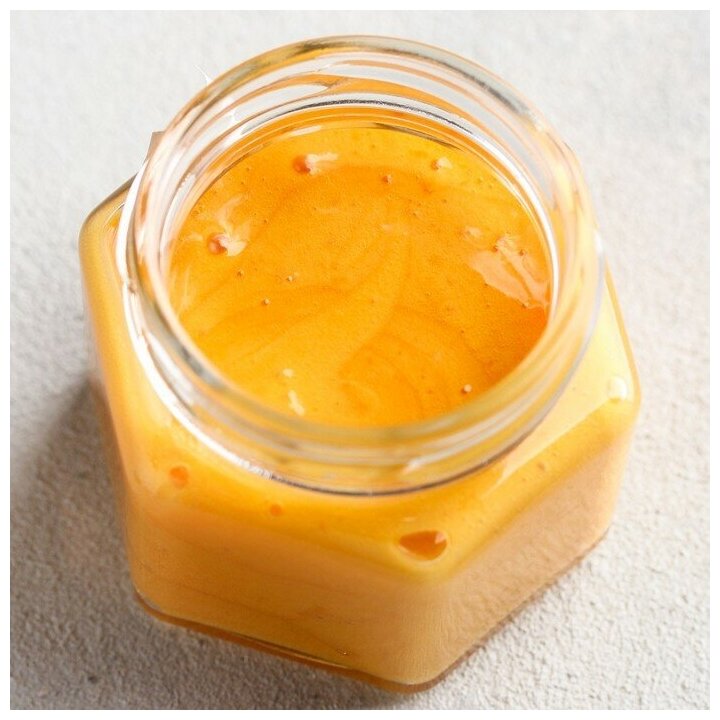 Крем-мёд «Счастье в каждой ложке», в банке, с апельсином, 120 г. - фотография № 2