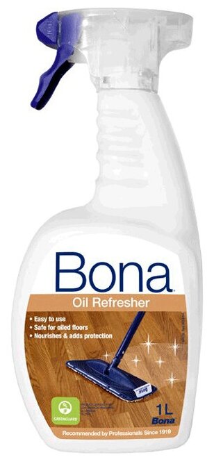 Средство по уходу Bona Refresher Oil Спрей (1 л) (Бона Рефрешер Ойл (1 л)) для масляных покрытий, глянцевый