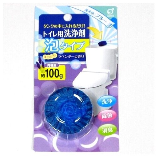 Okazaki Очищающая таблетка для бачка унитаза, 100гр