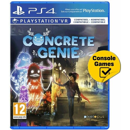 Игра Городские духи Concrete Genie Только для PS VR PS4 Русская Версия Диск на PlayStation 4 3590₽