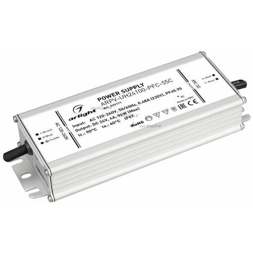 Блок питания Arlight ARPV-UH24100-PFC-55C (24V, 4.0A, 96W) 025171