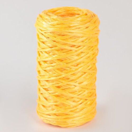 MARU Шпагат ПП, d=1,6 мм, 60 м, цвет жёлтый