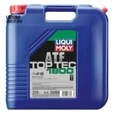 LIQUI MOLY 3688 3688 LiquiMoly НС-синт. тр.масло д/АКПП Top Tec ATF 1800 (20л)