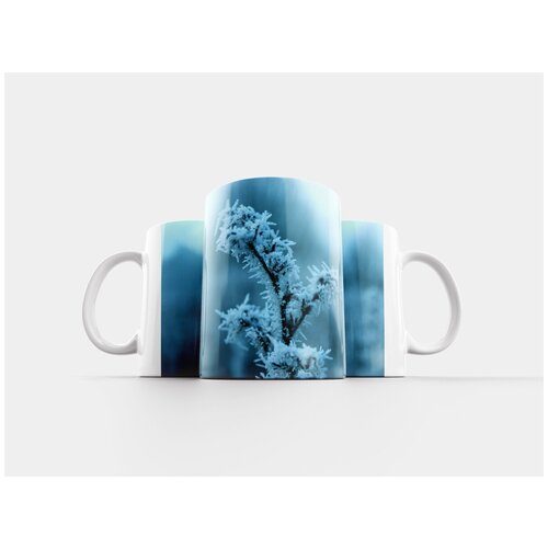 фото Кружка "мороз, синий, зима" 320 мл lotsprints