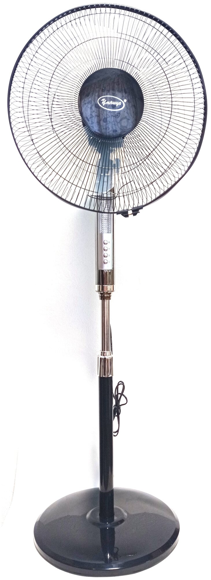 Вентилятор напольный "Умница" модель ВН-16Н со встроенной подсветкой