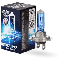 Лампа галогенная AVS ATLAS BOX /5000К/ H7.12V.55W (1 шт.)