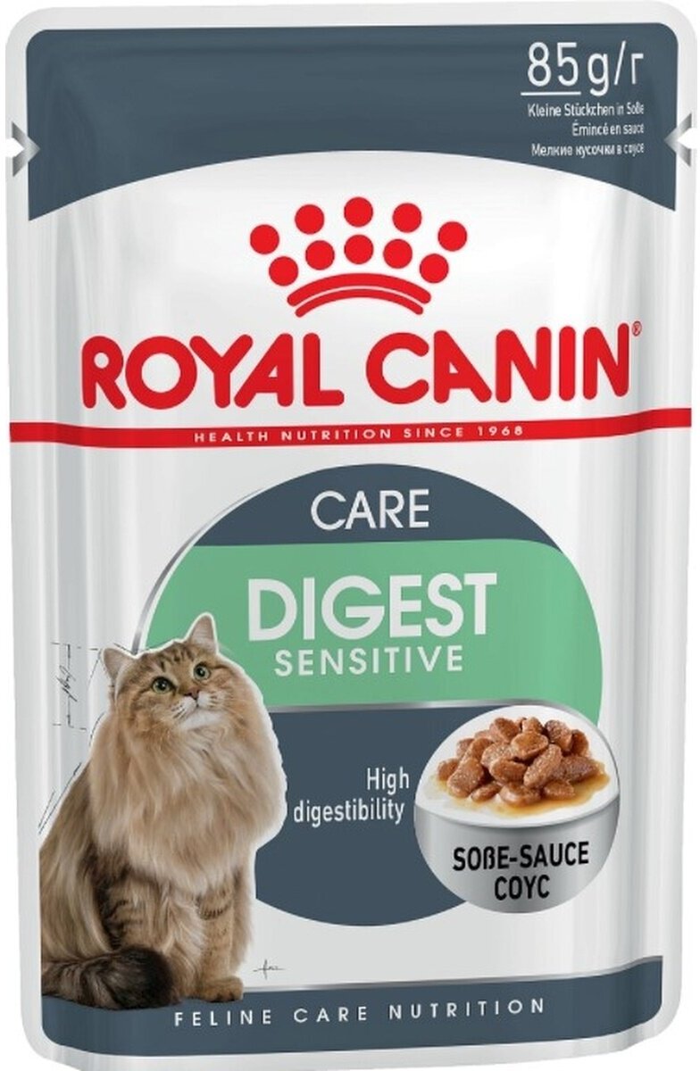 ROYAL CANIN Digest Sensitive Корм влаж.д/кошек с чувств.пищевар. 85г - фото №7