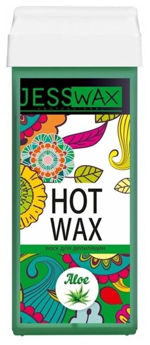 Воск для депиляции в картридже JessWax. Aloe, 100 мл 2224543