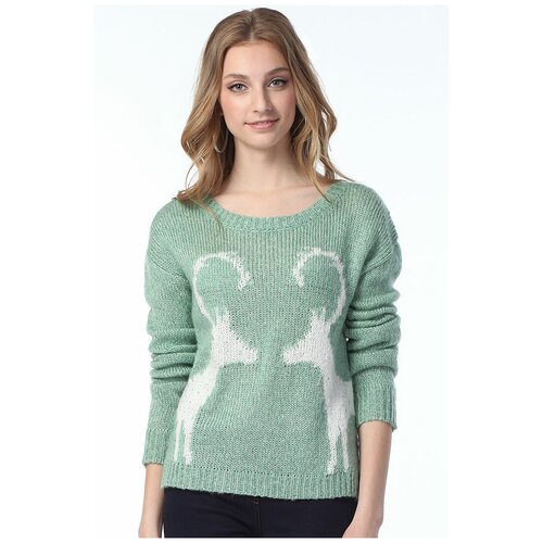 Джемпер Viaggio, размер 48, зеленый
