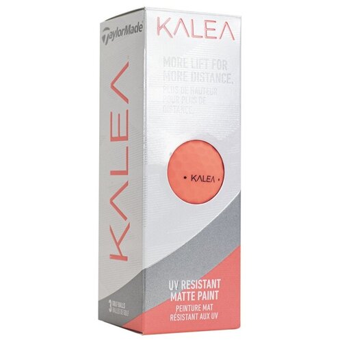 фото Мяч для гольфа taylormade kalea , арт. m7159501, персиковый, 3шт в упак.