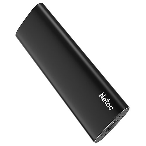 250 ГБ Внешний SSD Netac Z Slim, USB 3.2 Gen 2 Type-C, черный внешний жесткий диск netac z slim 250gb black nt01zslim 250g 32bk