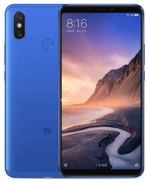 Xiaomi Mi MAX 3 6/128 ГБ Global, синий