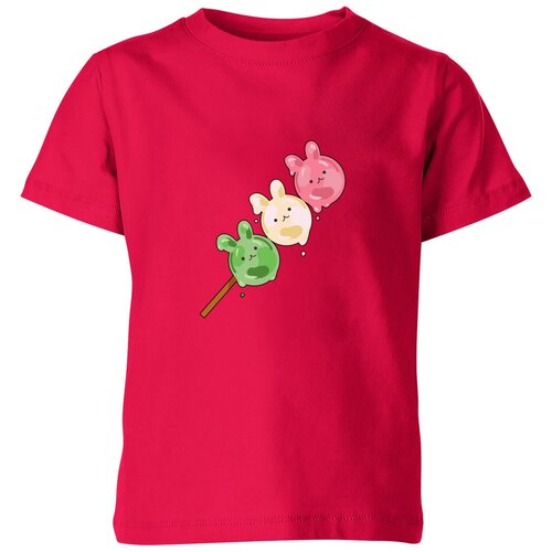 Футболка Us Basic, размер 4, розовый детская футболка данго кролик 152 синий