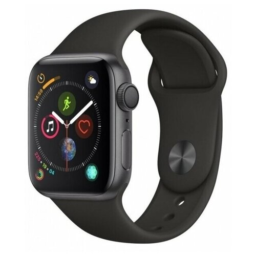 Ремешок Devia Deluxe Series Sport для Apple Watch 44 / 42 мм (Чёрный)