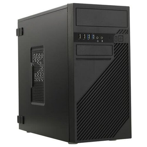 Корпус для компьютера INWIN EFS712U3 Black корпус для компьютера crown cmс gs10rgb 600w black
