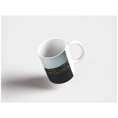 фото Кружка "город, городской, архитектуры 320 мл. белая lotsprints
