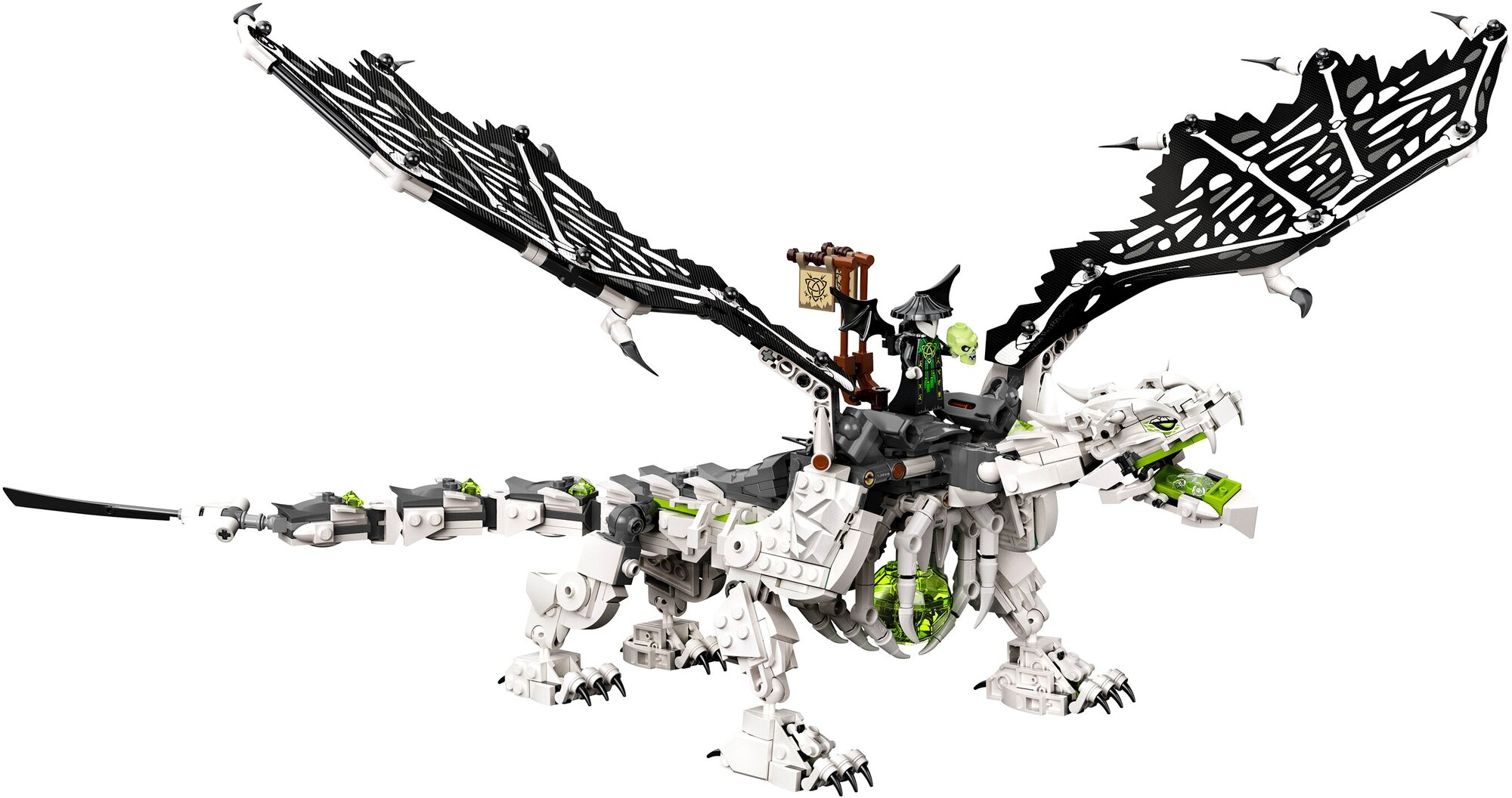 Конструктор LEGO Ninjago Дракон чародея-скелета, 1016 деталей (71721) - фото №17