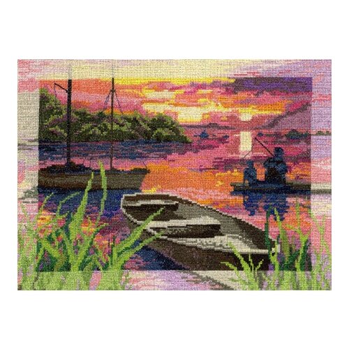 фото Набор для вышивания panna ps-0529 ( пс-0529 ) тихая пристань 2 шт.