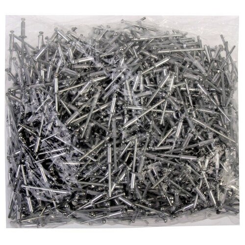 Заклёпки вытяжные TUNDRA krep, алюминий-сталь, 3.2 х 10 мм, в пакете 1000 шт. TUNDRA 2502517