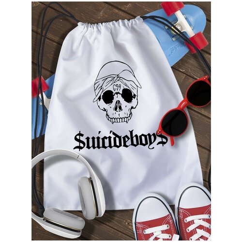 Мешок для сменной обуви uicideboy - 9875 футболка dream shirts suicideboys scrim женская черная l