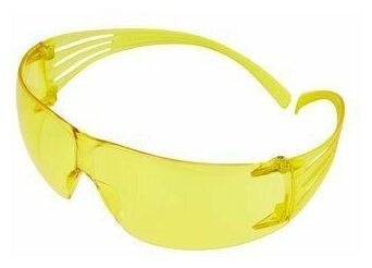 3M Открытые защитные очки, желтые, с покрытием AS/AF против царапин и запотевания