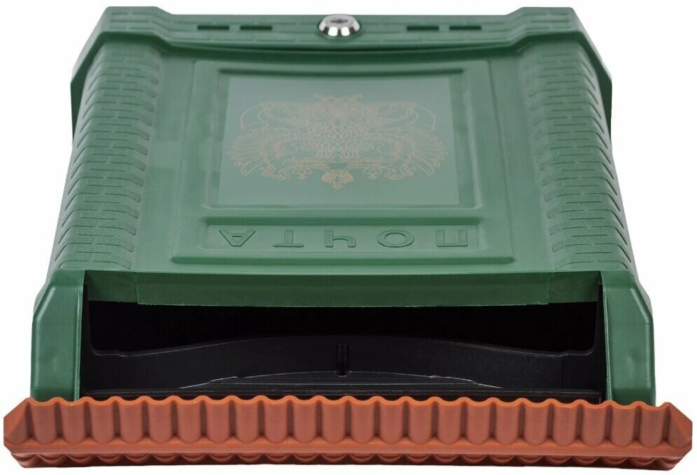 Ящик почтовый «Премиум» внутренний, цвет зелёный Цикл - фото №18