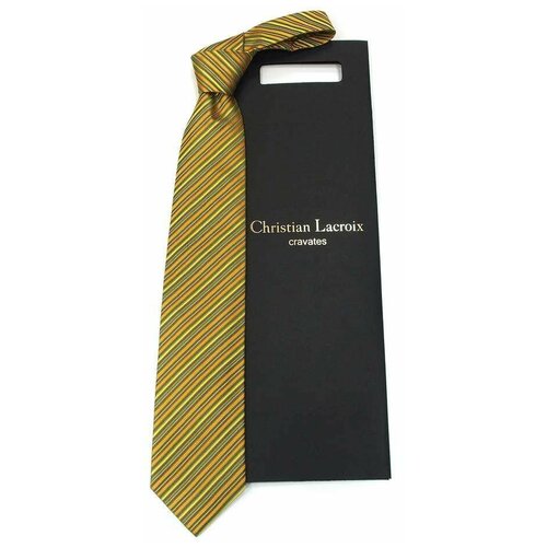 Модные тенденции лета на шелковом итальянском галстуке Christian Lacroix 820128
