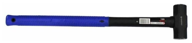 Кувалда с фиберглассовой ручкой и резиновой противоскользящей накладкой (3600г L-680мм) Forsage F-3148LB24