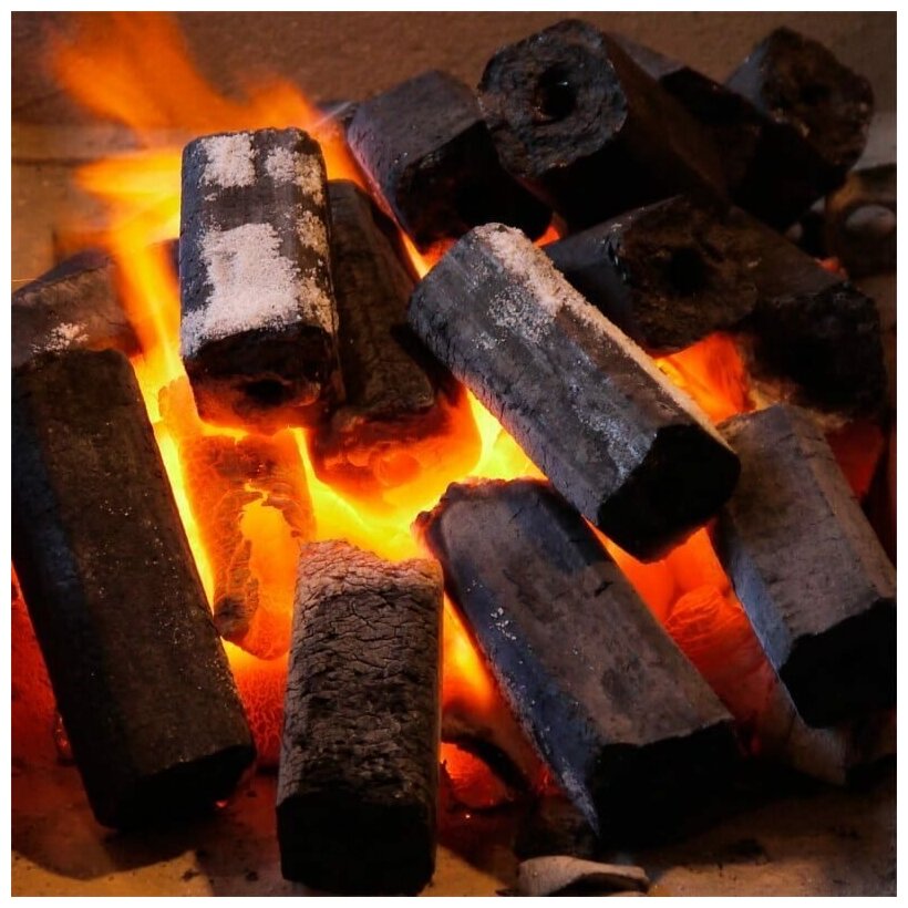 ROYAL FOREST / 4,7 кг / Брикетированный уголь древесный / PREMIUM - фотография № 2